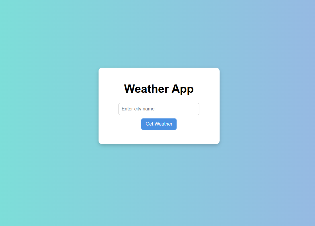 Weather App